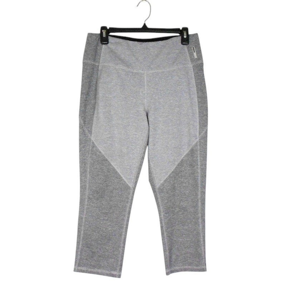 RBX Active Leggings Large Gray Capri High Rise Workout Yoga Athleisure Gym